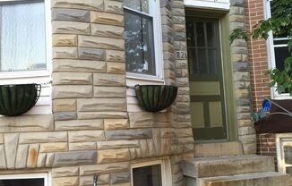 3 bedroom row house located in desirable Hampden area of Baltimore City