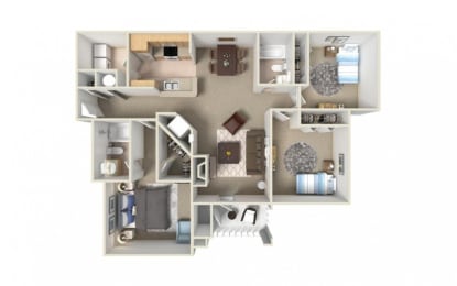 3 beds, 2 baths, 1,384 sqft, $2,364