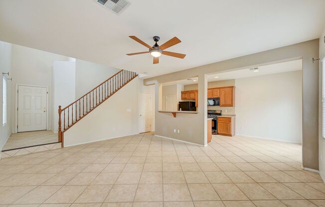 Charming gated community home nestled in cul-de sac in Centennial Hills!