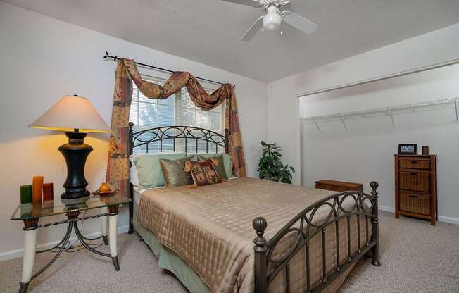 Comfortable Bedroom at Camden Place, Dublin Ohio