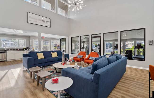 modern, new clubhouse at Ashley River