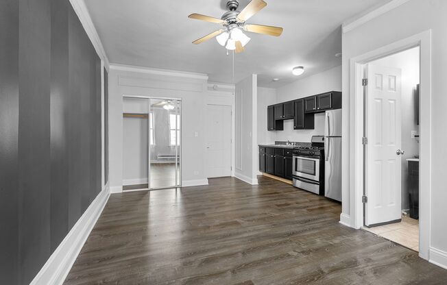 Studio, 1 bath, 278 sqft, $1,375, Unit 601