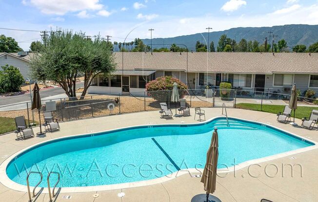 Spacious 2 Beds/2 Bath Home In Highly Desirable Peaceful Lake Elsinore Senior Citizen Community 55+!
