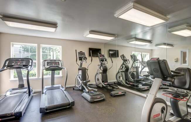 Modern Fitness Center at Sanger Place, Lorton