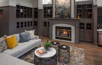 Fireplace Lounge at Lionsgate South, Oregon