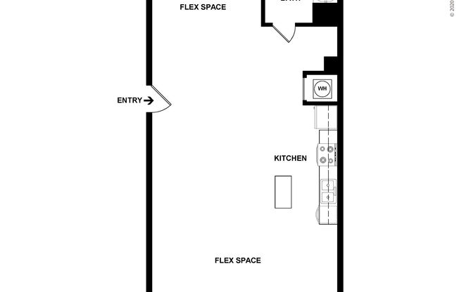 Studio, 1 bath, 910 sqft, $1,445