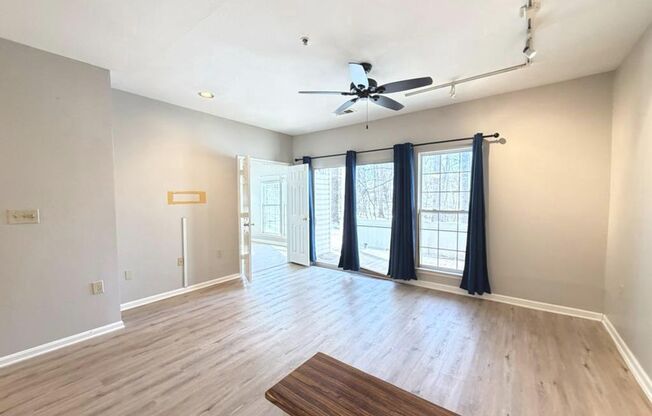 Beautiful 2bd 1bth private patio-level condo in New Town with a peaceful wooded view!