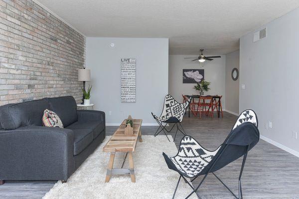 renovated living space at The Retreat at St Andrews, South Carolina, 29210