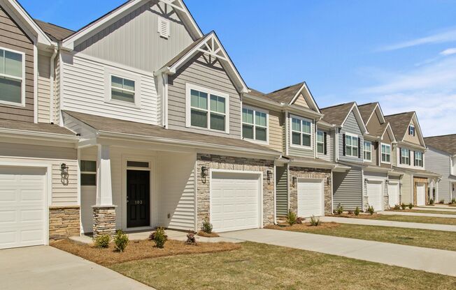 Brand New 4 Bedroom Townhome Coming Soon in Powdersville, SC