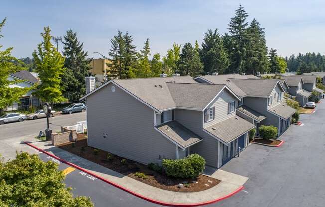 Aerial at Arterra Apartments, Kent, WA, 98030