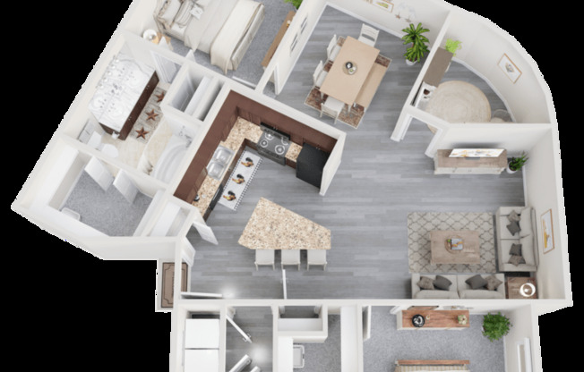 2 beds, 2 baths, 1,200 sqft, $1,575