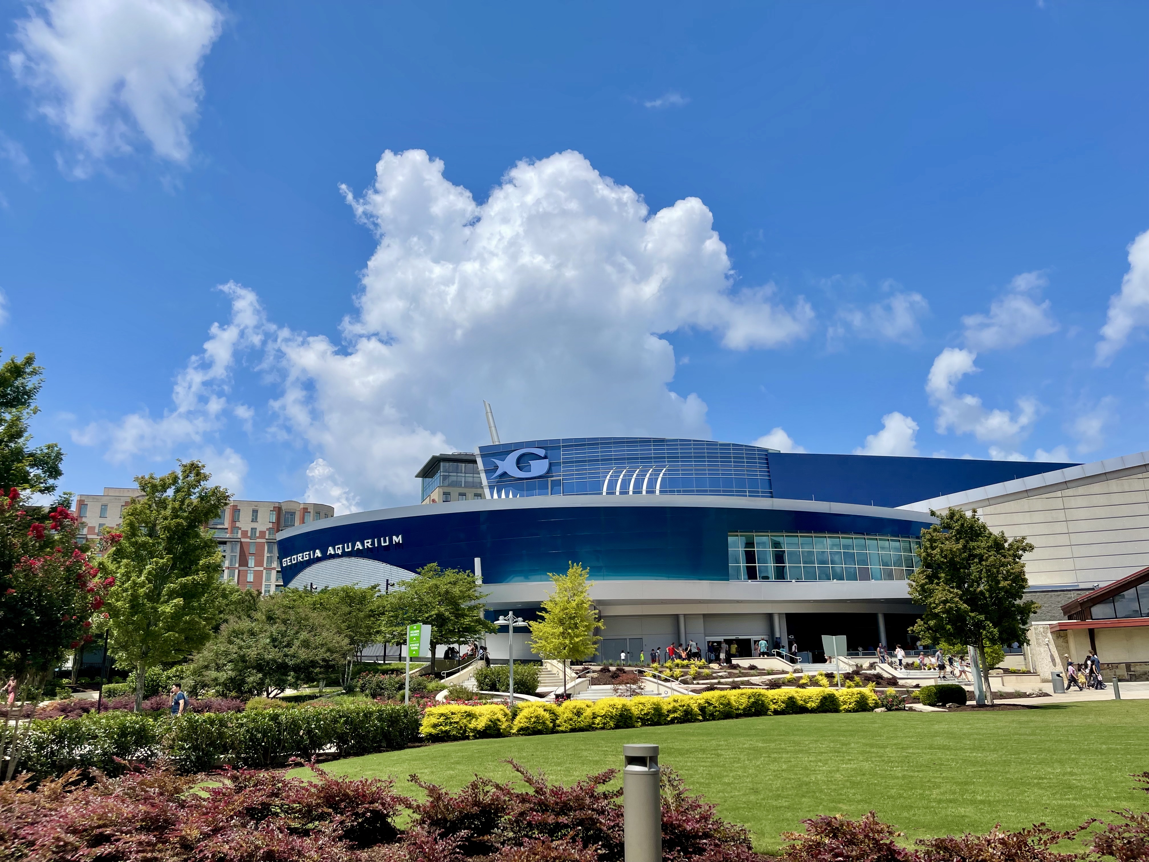 Georgia Aquarium in Centennial Park