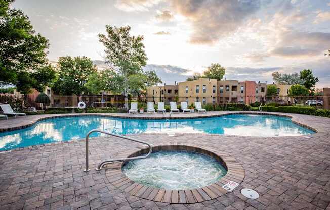 Cozy Hot Tub Spa at Rancho Carrera Apartments for Rent