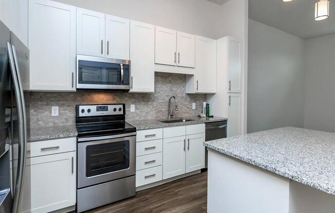 Energy Star Stainless Steel Berewick Pointe Appliances in Charlotte, NC Apartment Rentals for Rent