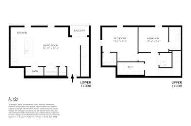 2 beds, 1.5 baths, 1,150 sqft, $2,890