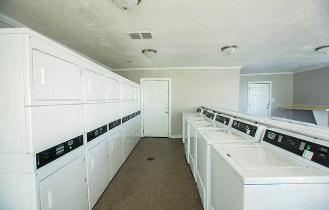 onsite laundry at Lake Camelot Apartments, Indianapolis, Indiana