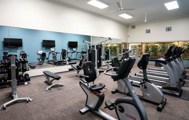 Fitness Center at Eagle Ridge Apartments in Monroeville