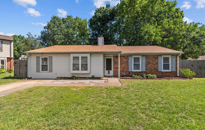 Charming 3-Bedroom Ranch in Quiet Chesapeake Cul-de-Sac