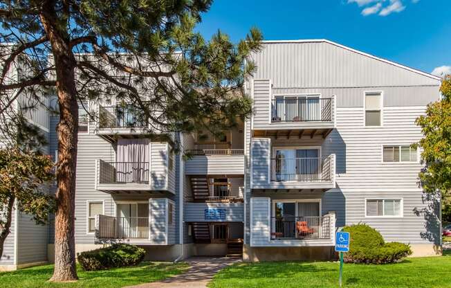 Apartment Building Exterior at Glen at Lakewood, Colorado, 80228