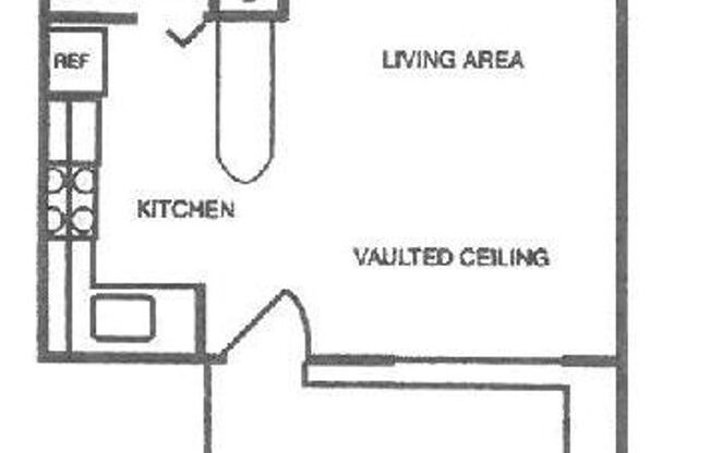 Studio, 1 bath, 460 sqft, $975, Unit NPV2226