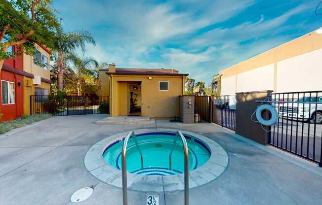 Hot Tub And Swimming Pool at The Marquee Apartments, North Hollywood, CA