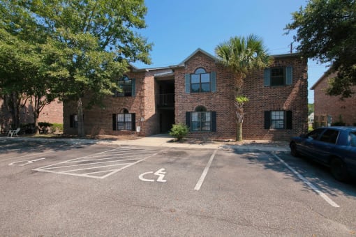 Parking Lot at The Cloisters Apartments, Myrtle Beach, SC