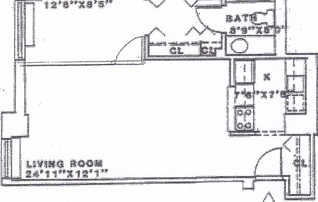 1 bed, 1 bath, 590 sqft, $4,200, Unit 907