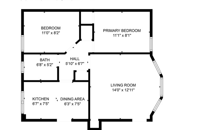 2 beds, 1 bath, 650 sqft, $1,165, Unit 577-07