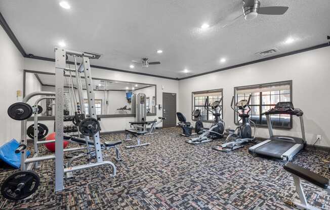 the estates at tanglewood | fitness center
