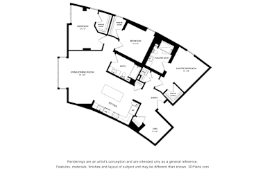 3 beds, 2 baths, 1,733 sqft, $4,953