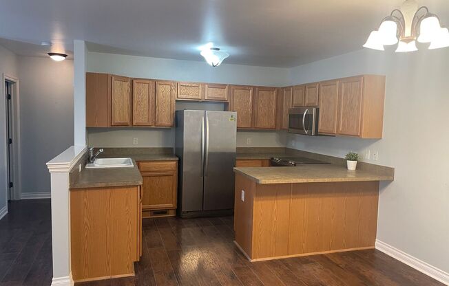 2 bedrooms and 2.5 baths Condo, garage