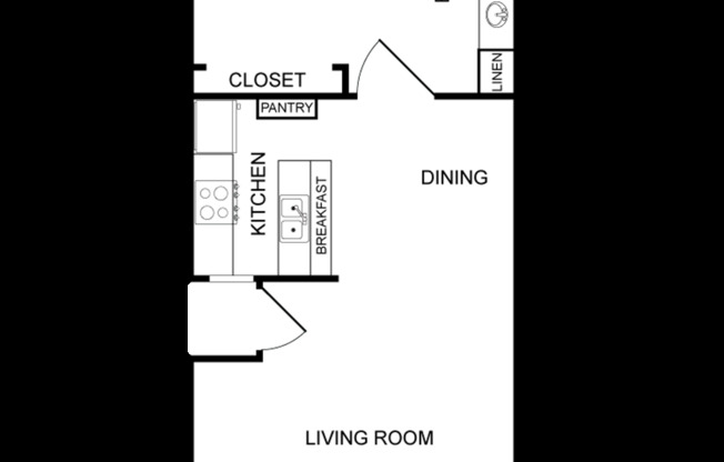 1 bed, 1 bath, 700 sqft, $1,995