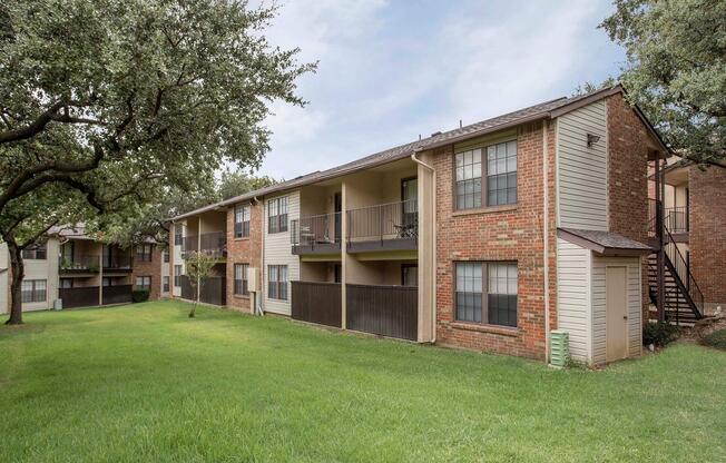 APARTMENT BALCONY OR PATIO AT THE AYVA IN IRVING, TEXAS