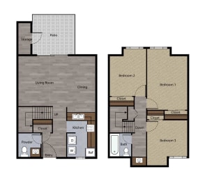 3 beds, 1.5 baths, 1,100 sqft, $3,344