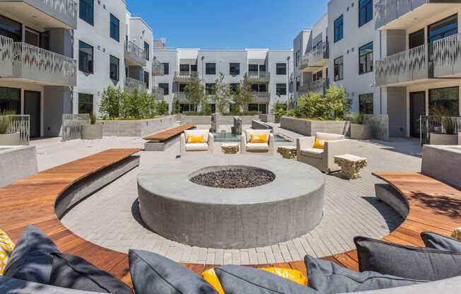 Courtyard and Fire Pit