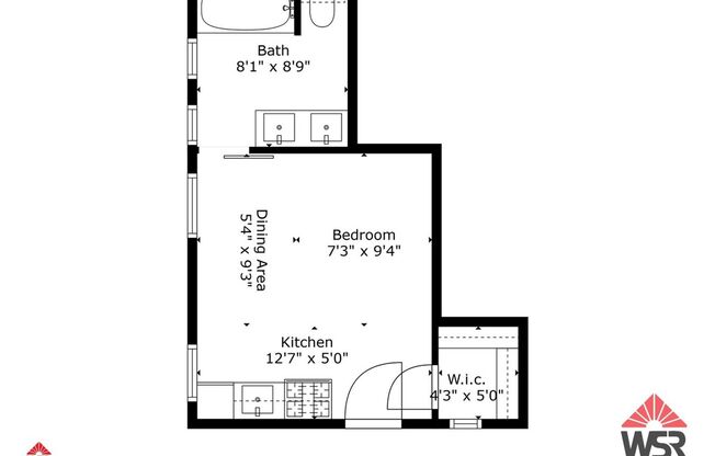 Studio, 1 bath, $1,395, Unit 4601 1/2 Merrill Ave.