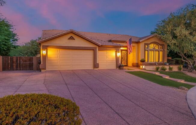 Nestled in the Las Sendas Gated Community of Sonoran Hills