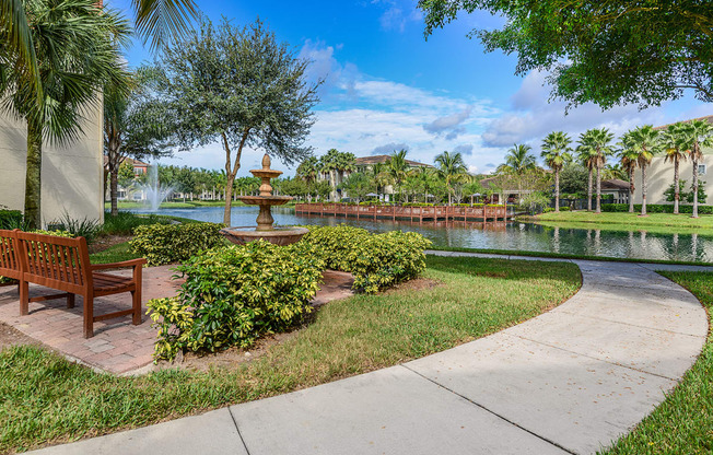 Enjoy the beautiful lakeside views at Yacht Club, Bradenton, FL