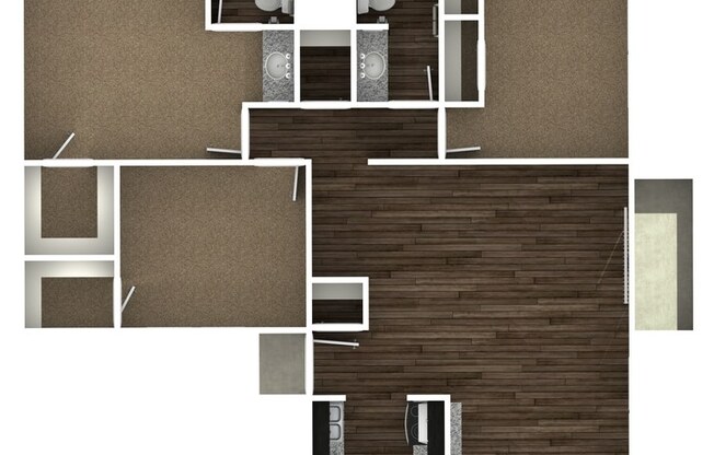 3 beds, 2 baths, 1,228 sqft, $1,550