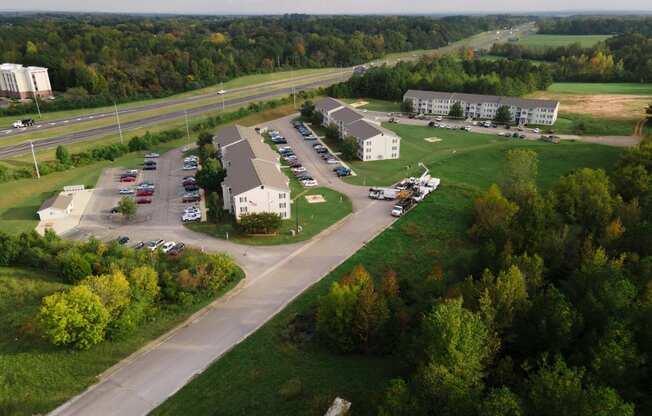 Drone View at Higgins Estates Apartments, Athens, 35611