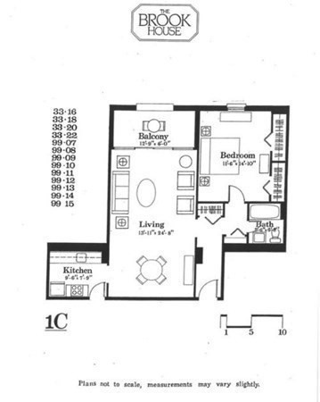 1 bed, 1 bath, 870 sqft, $3,050, Unit 820