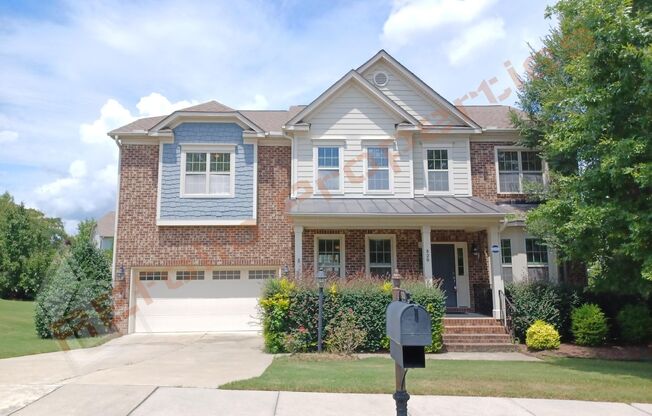 Lovely 5 Bedroom 4 Bathroom Single Family Home w/ 1st Floor Guest suite and 2-Car Garage @ Stonewater, Cary. Available Now!