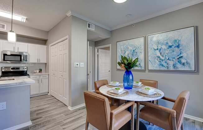 Dining And Kitchen at Carmel Creekside, Fort Worth, TX, 76137