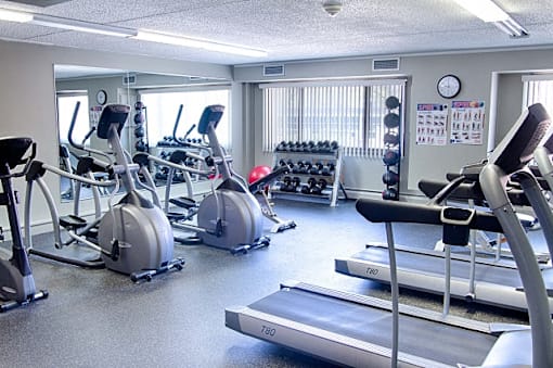 Cardio Machines at Central Park Manor, Minnesota