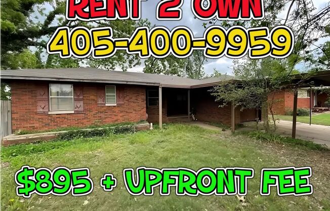 RENT 2 OWN 1,570 sqft - Great Schools 3/1.5 - Make Ready Home