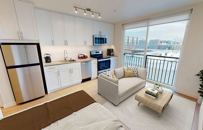 Studio, 1 bath, 370 sqft, $1,604, Unit 408