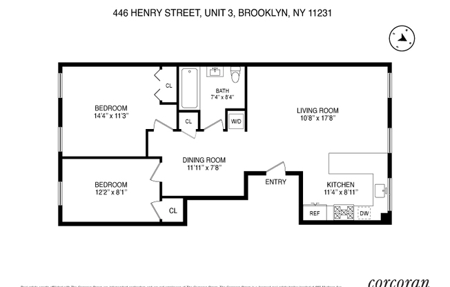 2 beds, 1 bath, 900 sqft, $5,000, Unit 3