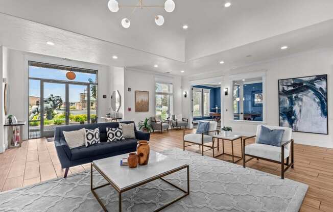 The Crossings at Chapel Hill Apartments in Pasco, Washington Clubhouse Lounge