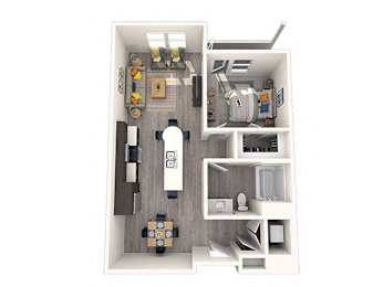 1 bed, 1 bath, 790 sqft, $2,815