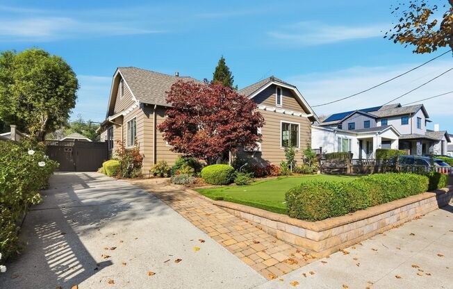 Fully Furnished , New Remodeled Burlingame Home Just Blocks from Broadway